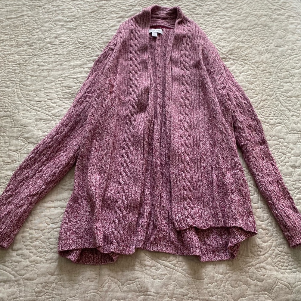 Kim Rogers Cable Knit Cardigan